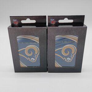 2 Sealed Playing Card Decks  Los Angeles Rams
